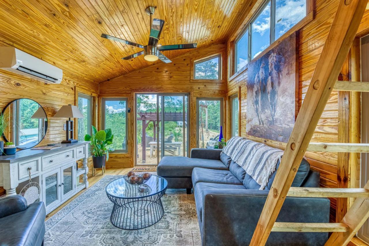 The Gemini-A Dreamy, Waterfront Tiny Cabin Rogersville Dış mekan fotoğraf