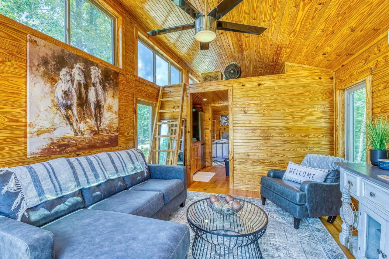 The Gemini-A Dreamy, Waterfront Tiny Cabin Rogersville Dış mekan fotoğraf