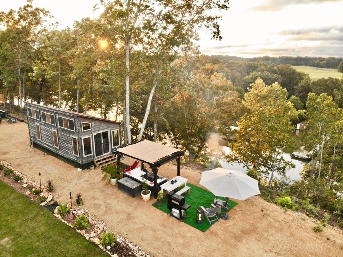 The Gemini-A Dreamy, Waterfront Tiny Cabin Rogersville Dış mekan fotoğraf